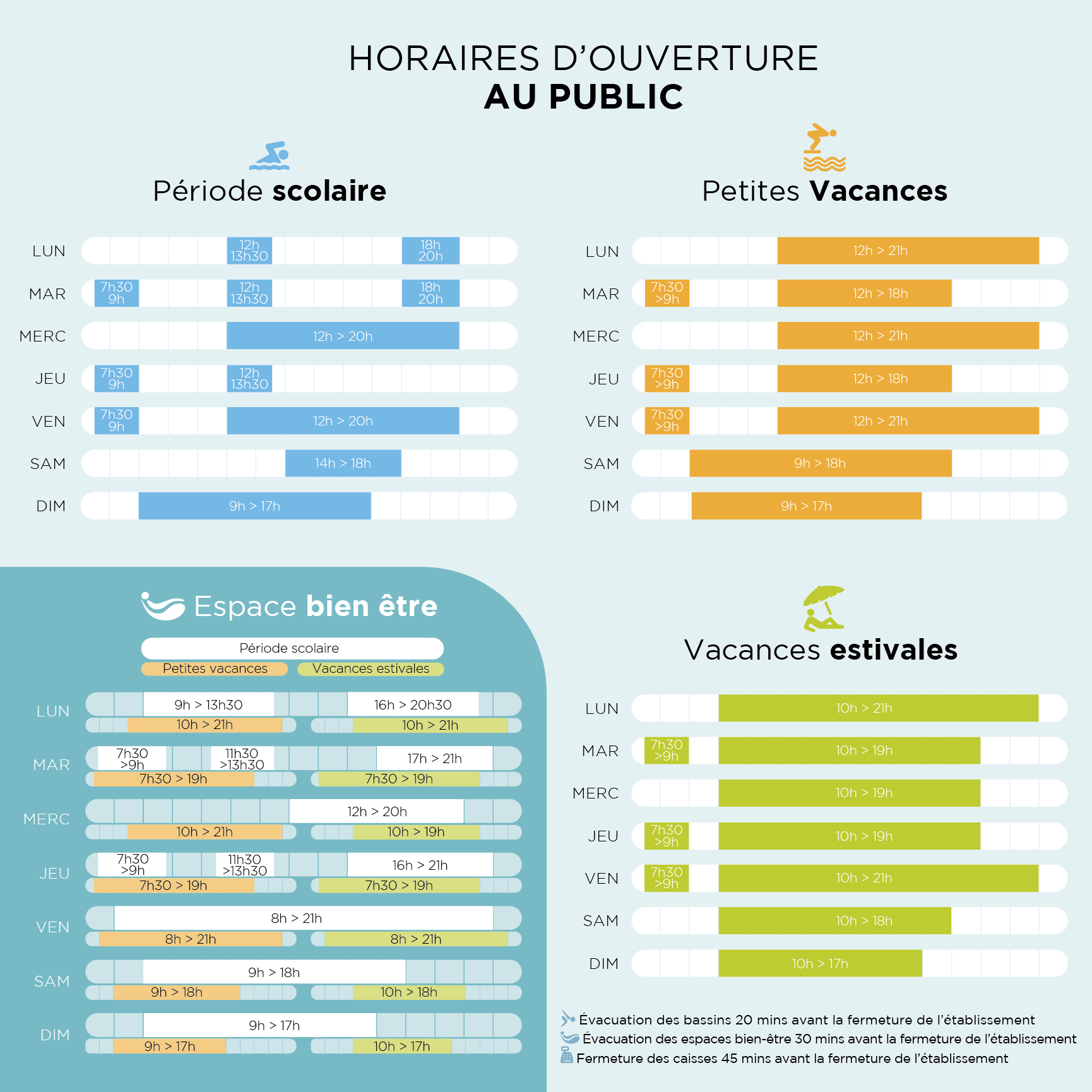 HORAIRES SEPT 2026